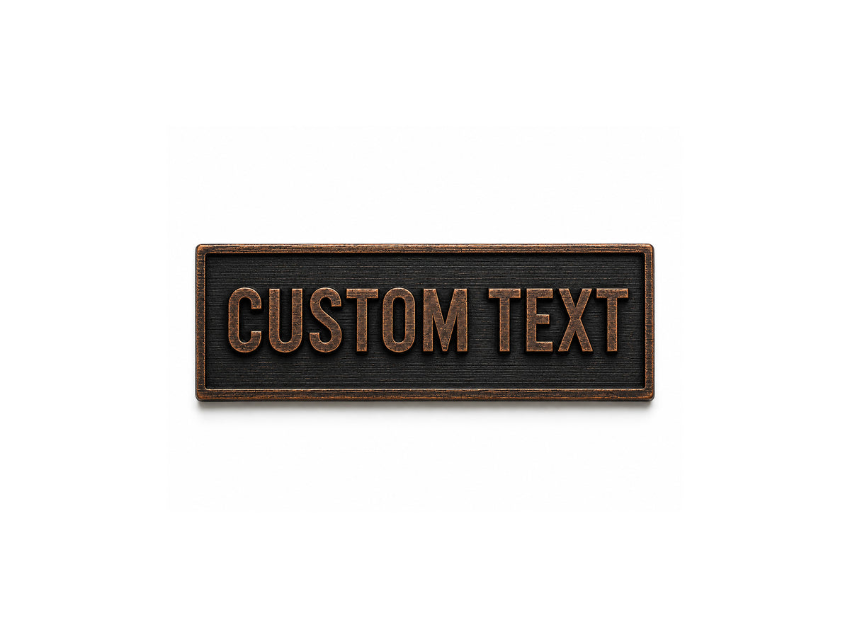 Custom Name Plate for Species Containment Pod