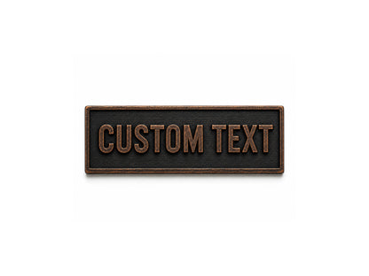 Custom Name Plate for Species Containment Pod
