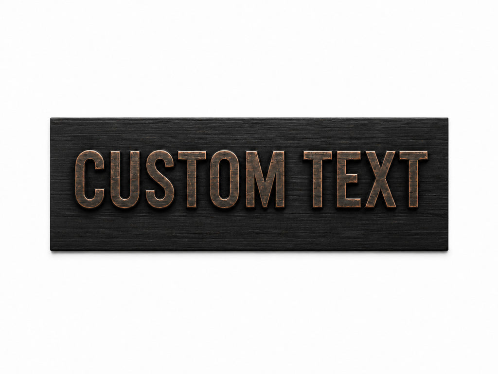Custom Name Plate for Species Containment Pod