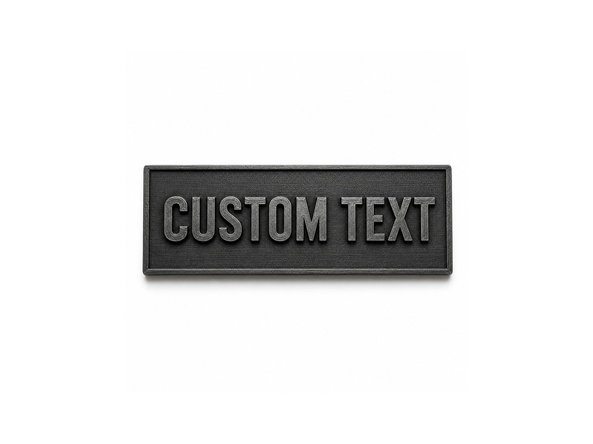 Custom Name Plate for Species Containment Pod