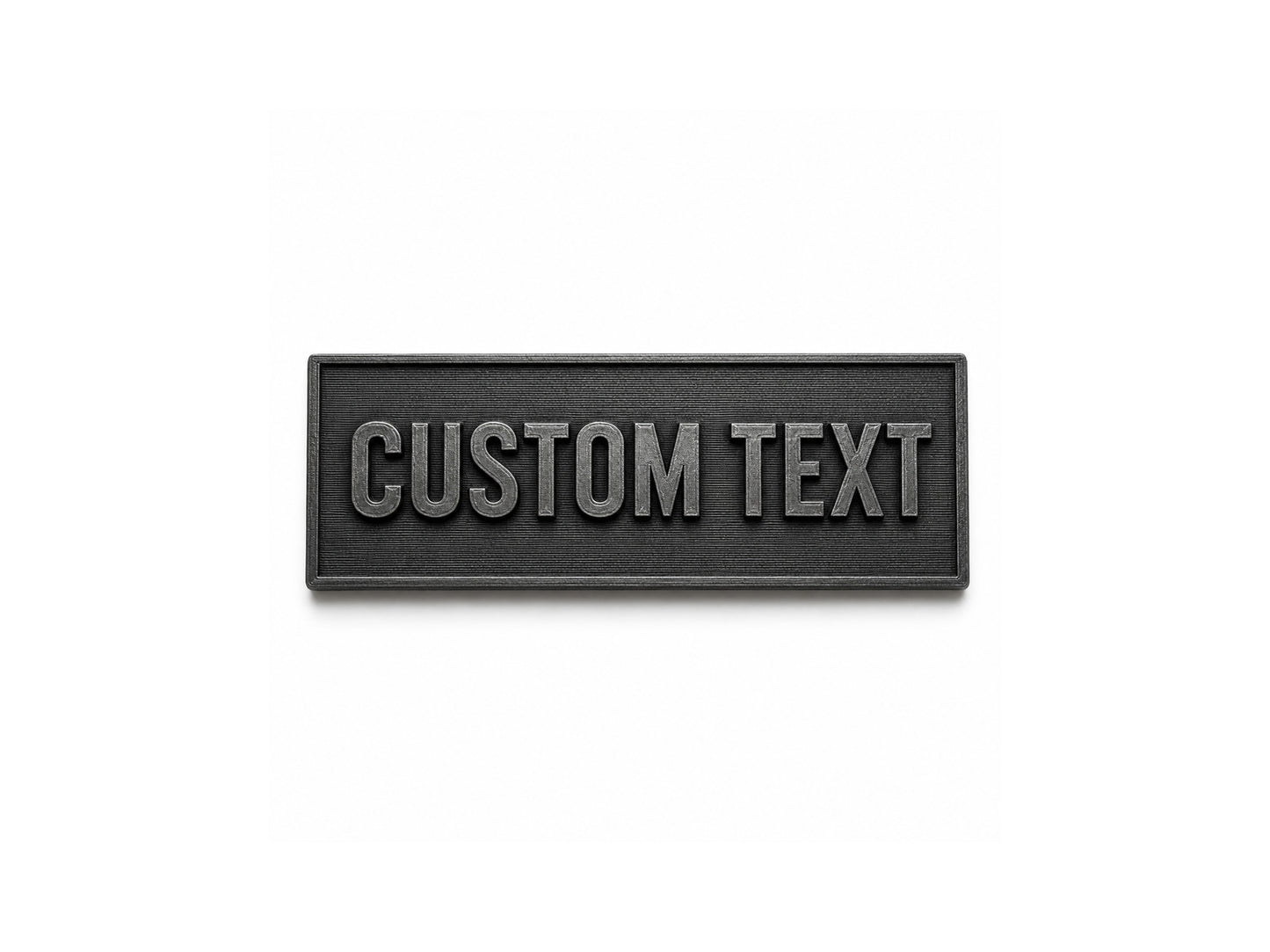 Custom Name Plate for Species Containment Pod